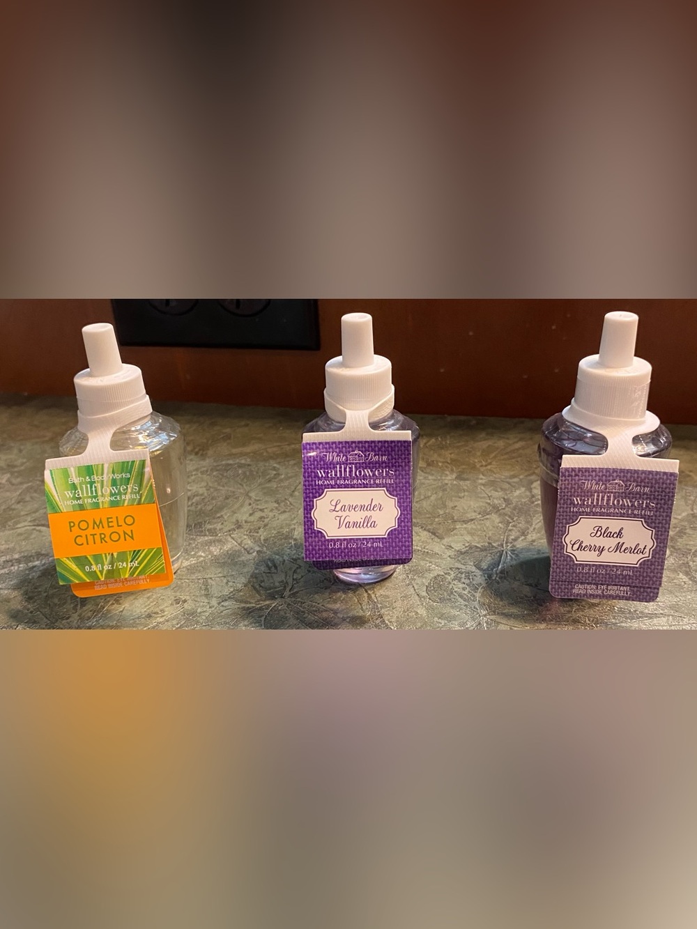 Lot of 3 White Barn and Bath and Body Works Wallflowers Home Fragrance Refills
